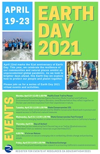 Thumbnail image of Earth Day 2021 flyer