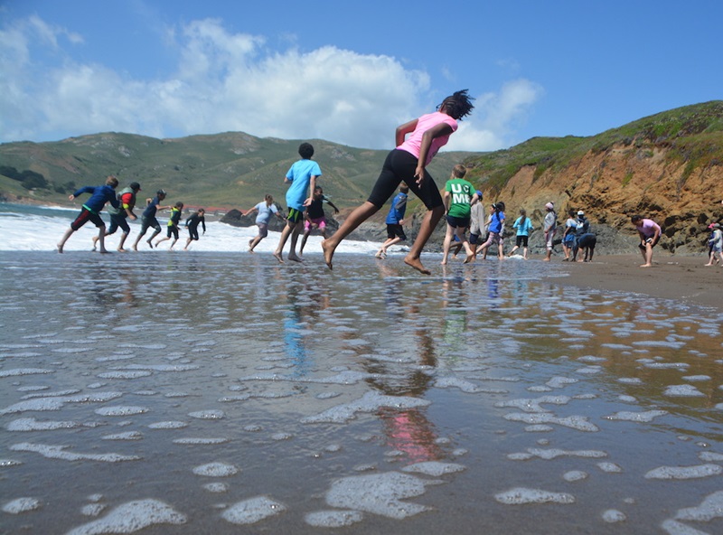 people on beach