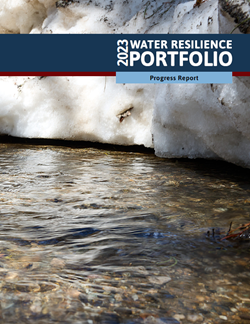Cover of 2023 progress report