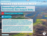 Secretary Speaker Series Where the Rivers Meet flyer