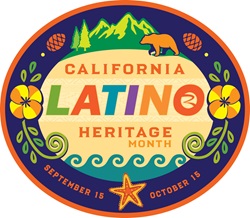 California Latino Heritage Month Logo Image