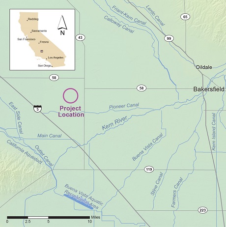 Kern Fan Groundwater Storage Project Map