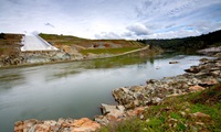 Completed main spillway at Lake Oroville