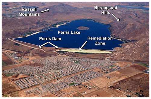 Lake Perris Aerial View