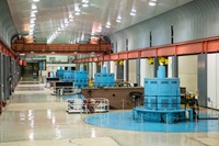 Image of Edward Hyatt Powerplant, an underground, hydroelectric, pumping-generating facility located near Oroville Dam