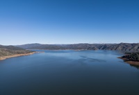 A drone view of Lake Oroville in Butte County, California. Photo taken January 8, 2026. 