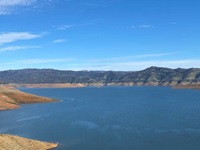 Lake Oroville in January 2022
