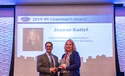 Jeanne Kuttel was awarded the International Partnering Institute’s Chairman’s Award.