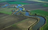 Aerial photo of Sacramento-San Joaquin Delta 