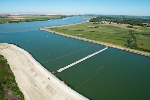 West False River drought barrier