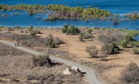 Lake Perris bike path 