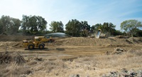 Work on the Elder Creek Channel in Tehama County. 