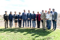 DWR Director Karla Nemeth joins elected officials and regional leaders to celebrate the funding agreement for the Pajaro River Flood Risk Management Project, a $397 million multi-benefit project in Santa Cruz and Monterey counties. Communities in every county across the state face flood risk, making it important for every California to know their risk and prepare.